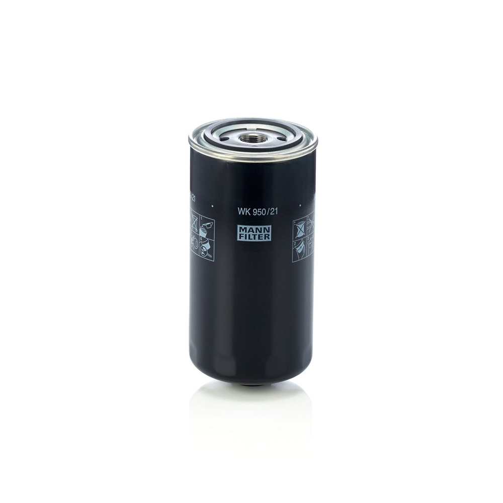 Filtro Blindado Combustível Mann-filter WK950/21 Iveco Tector/Vertis HD/Tector Attack/Eurocargo/Vertis/Cursor 330/Tector Stradale/Iveco Bus