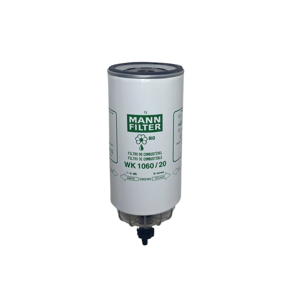 Filtro Blindado Combustível Biodiesel Mann-filter WK1060/20 Scania G 470/R 560/G 360/R 124/R 500/G 420/P 124/T 124/R 620/R 114/R 580/R 440/P 340