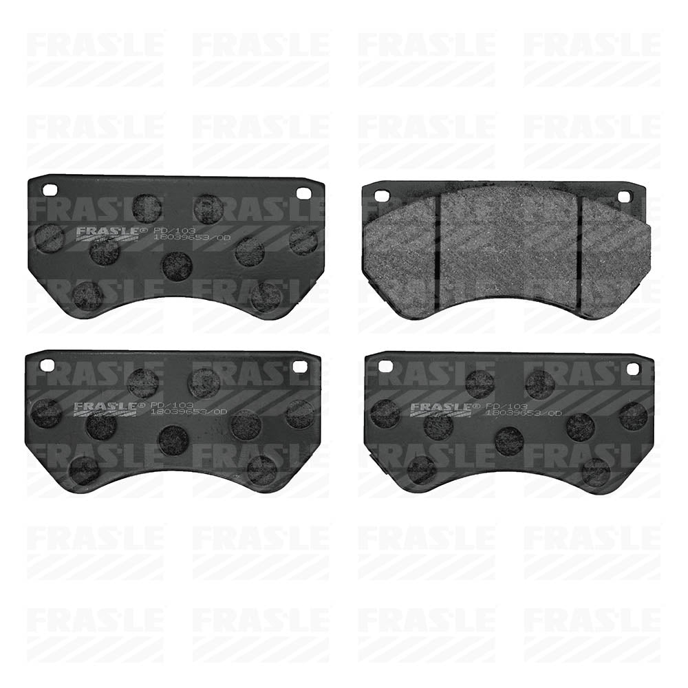 Pastilha de Freio Dianteira Fras-le PD/103 PD/1747 GM A-40/D-40/C-40, Gmc D-40/6-100/6-150/5-90/7-110