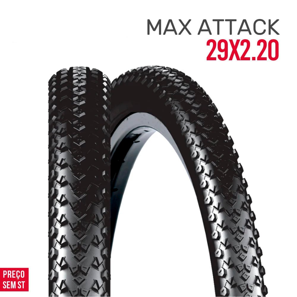 Pneu 29 x 2.20 max attack preto