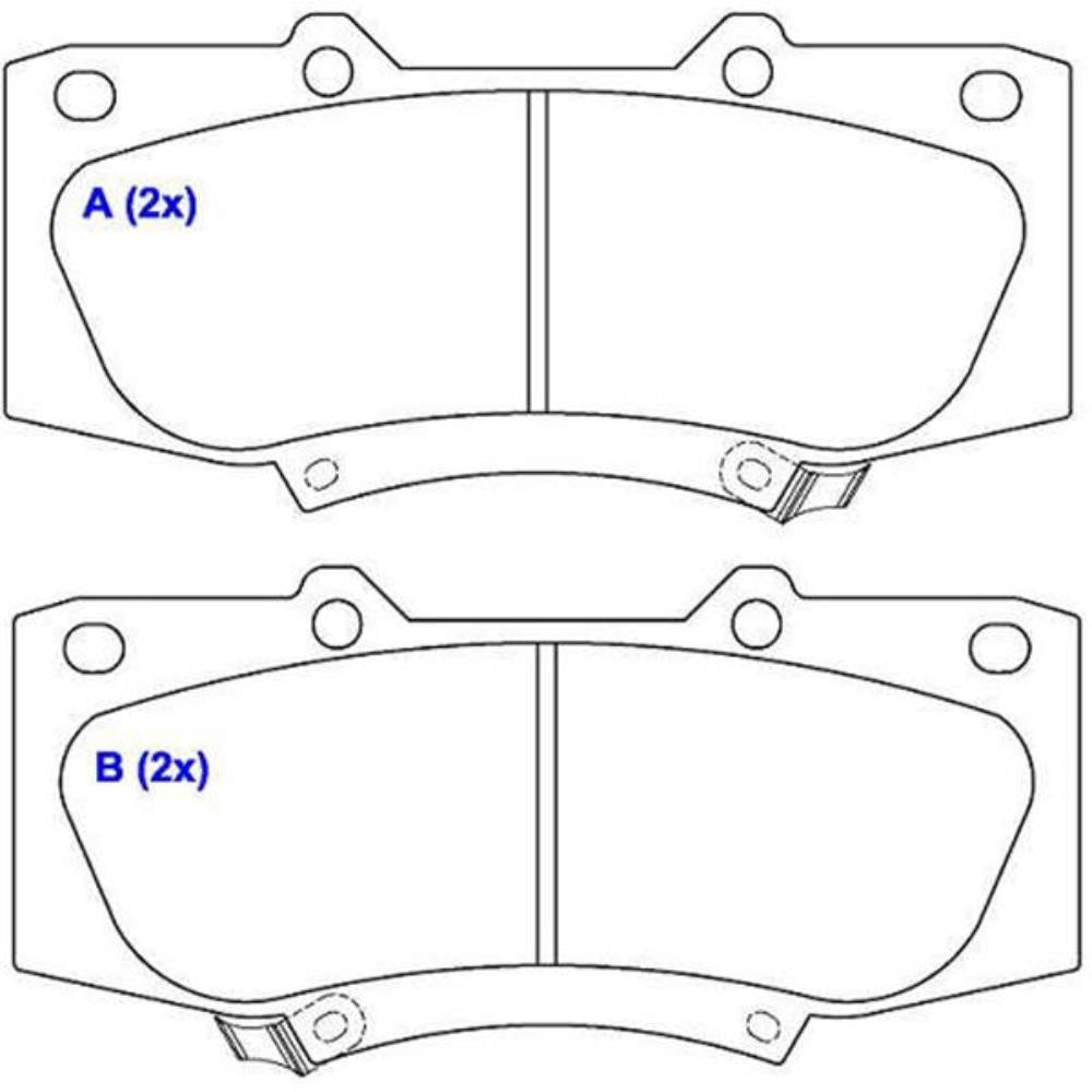 Pastilha de Freio Syl 2384 Toyota Hilux