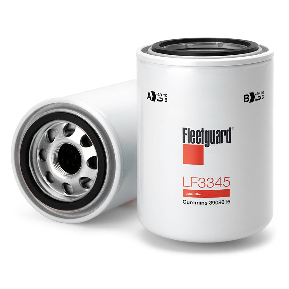Filtro de Óleo Lubrificante Fleetguard LF3345 Ford F-250/F-4000/F-350/Cargo, Case Stx 550/580H