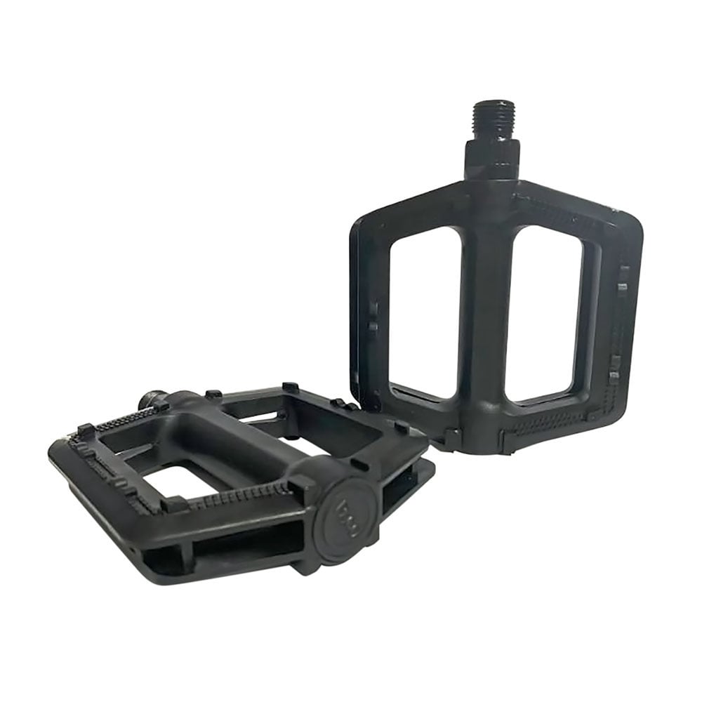 Pedal 9/16 plataforma nylon preto sem esfera – foto 2