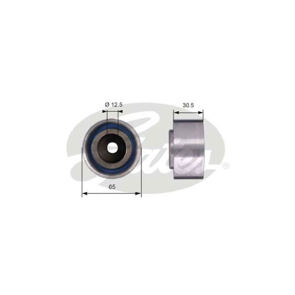 Polia Desvio Correia Poli-v Gates T42061 Fiat Palio Weekend/Strada/Linea/Siena/Palio/Doblo/Marea Weekend/Brava/Marea