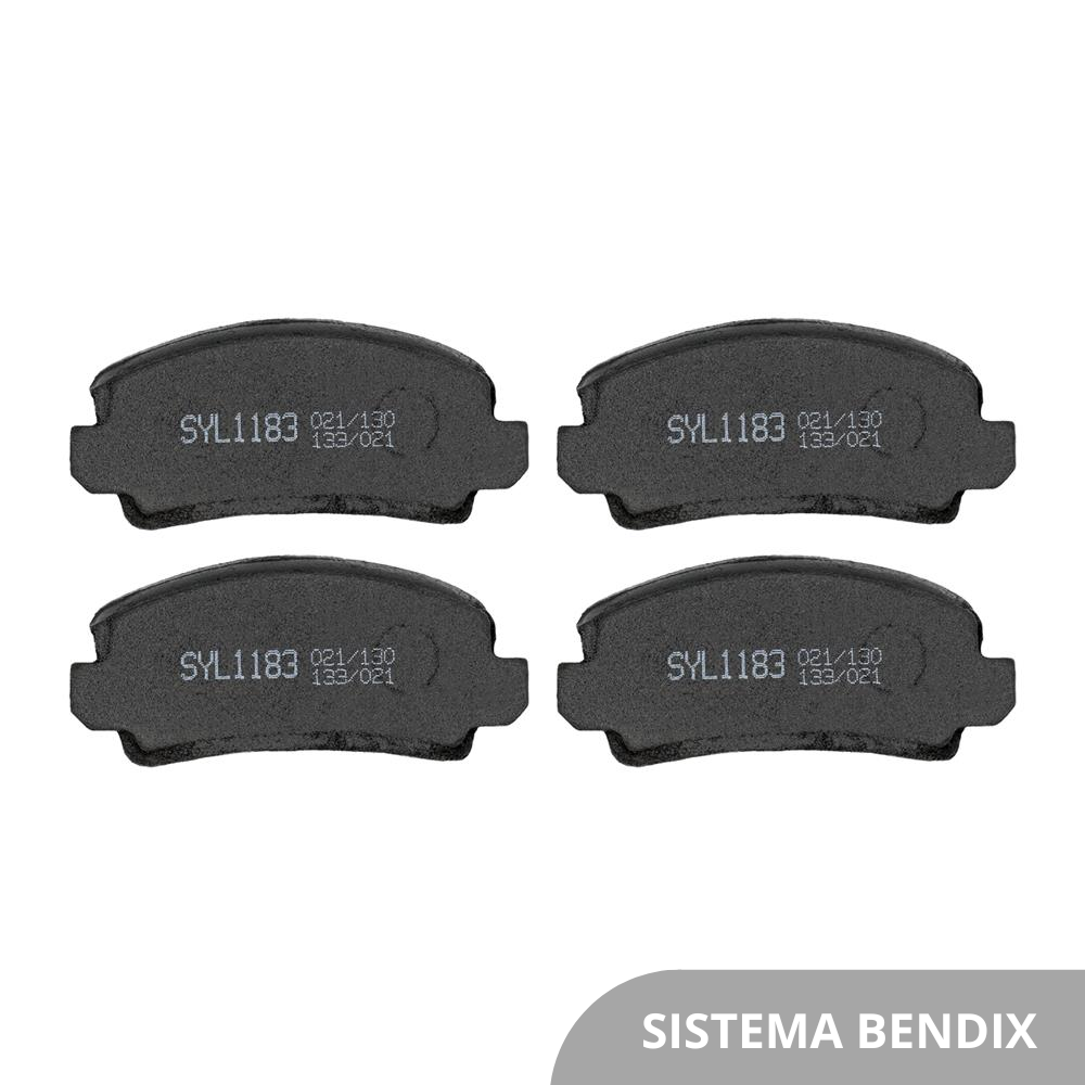 Pastilha de Freio Syl 1183 Ford Escort/Corcel II/Corcel I/Del Rey/Belina I/Belina Del Rey/Belina II/Pampa