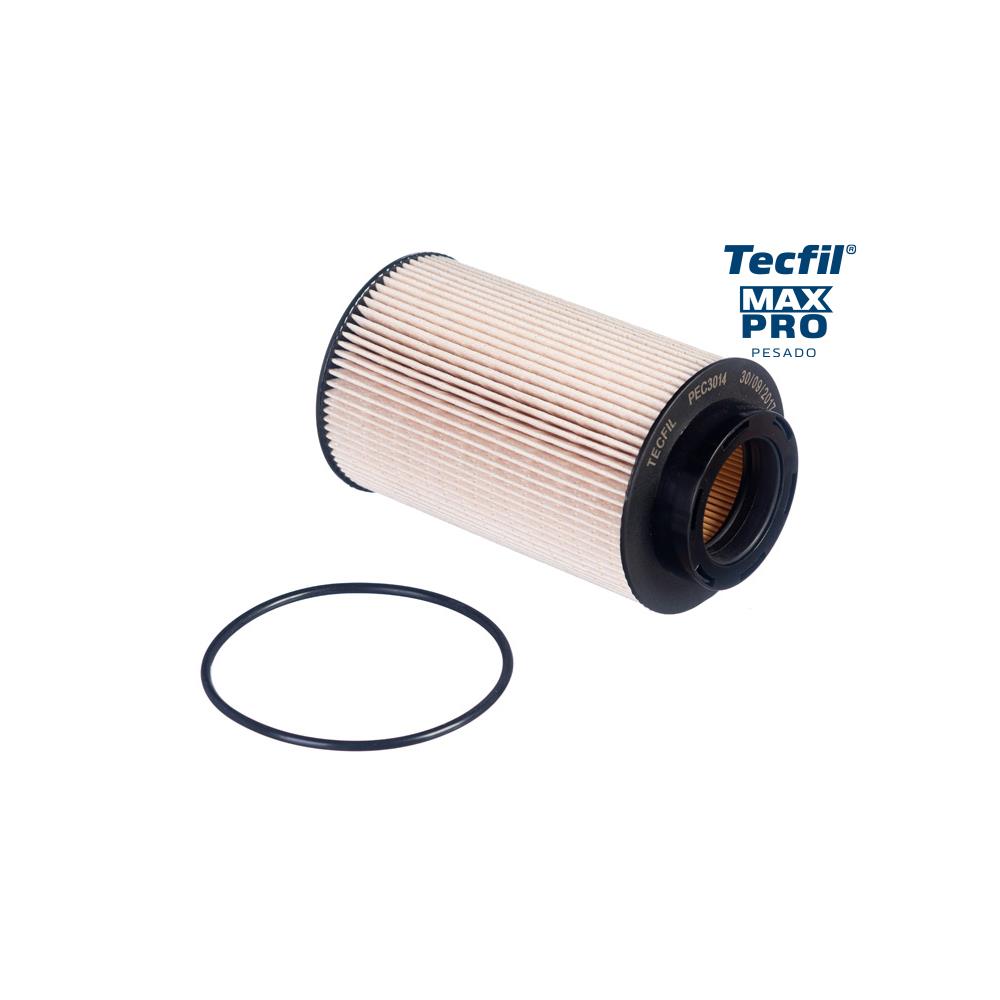 Filtro de Combustível Tecfil PEC3014 VW Constellation/17.260 OD/17.230 OD/17.230 Ods/17.280 OT/15.190 OD/Worker/33-440/15.230 OT, Man Tgx/Tgm