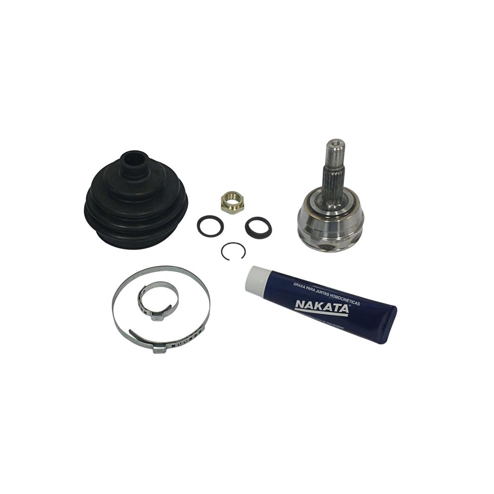 Junta Homocinética Fixa Lado Direito Roda Nakata NJH25-129A VW Gol/Parati/Saveiro/Voyage/Fox