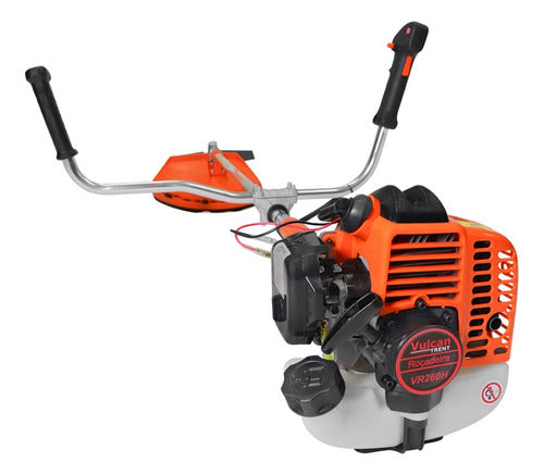 Roçadeira Profissional Aparador De Grama Vulcan Trent Vr260h