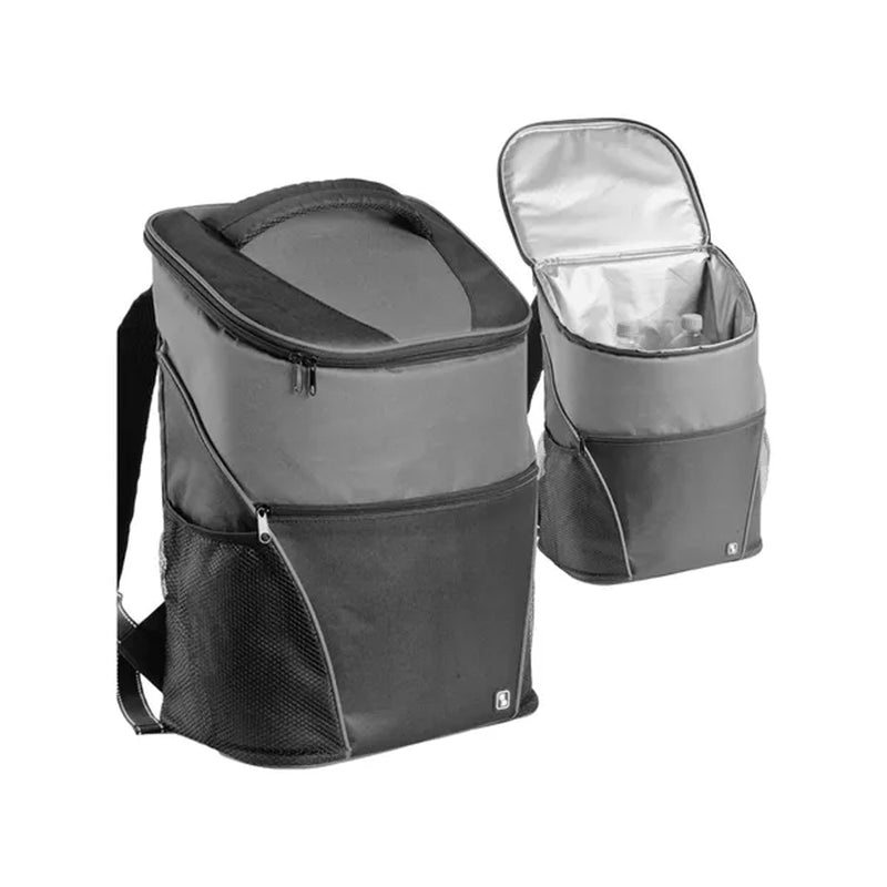 MOCHILA TERMICA TROPICAL 18L PRETO/CINZA