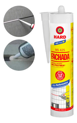 Selante MS 425 Fachada Hard – MS Polymer para Junta de Dilatação – foto 1