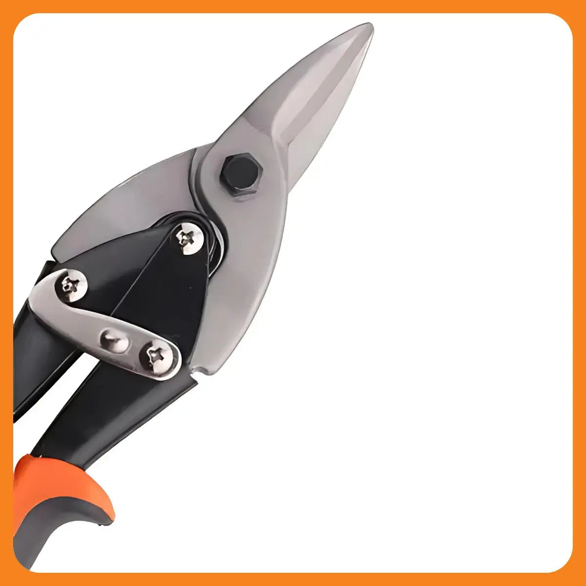 Tesoura de Aviação Corte Reto 10 Polegadas Profissional para Chapas de Metal Bestfer BFH1583