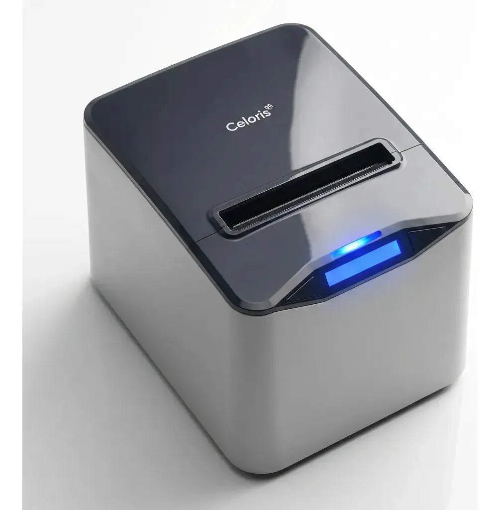 Impressora Térmica Wireless 203DPI USB Type-C Bateria 7.4V 2600mAh Celark CE-01517B