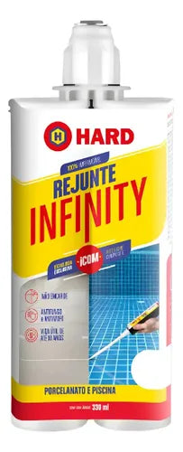 Rejunte Infinity Pro Branco 330 Ml Hard Banheiro Piso – foto 3