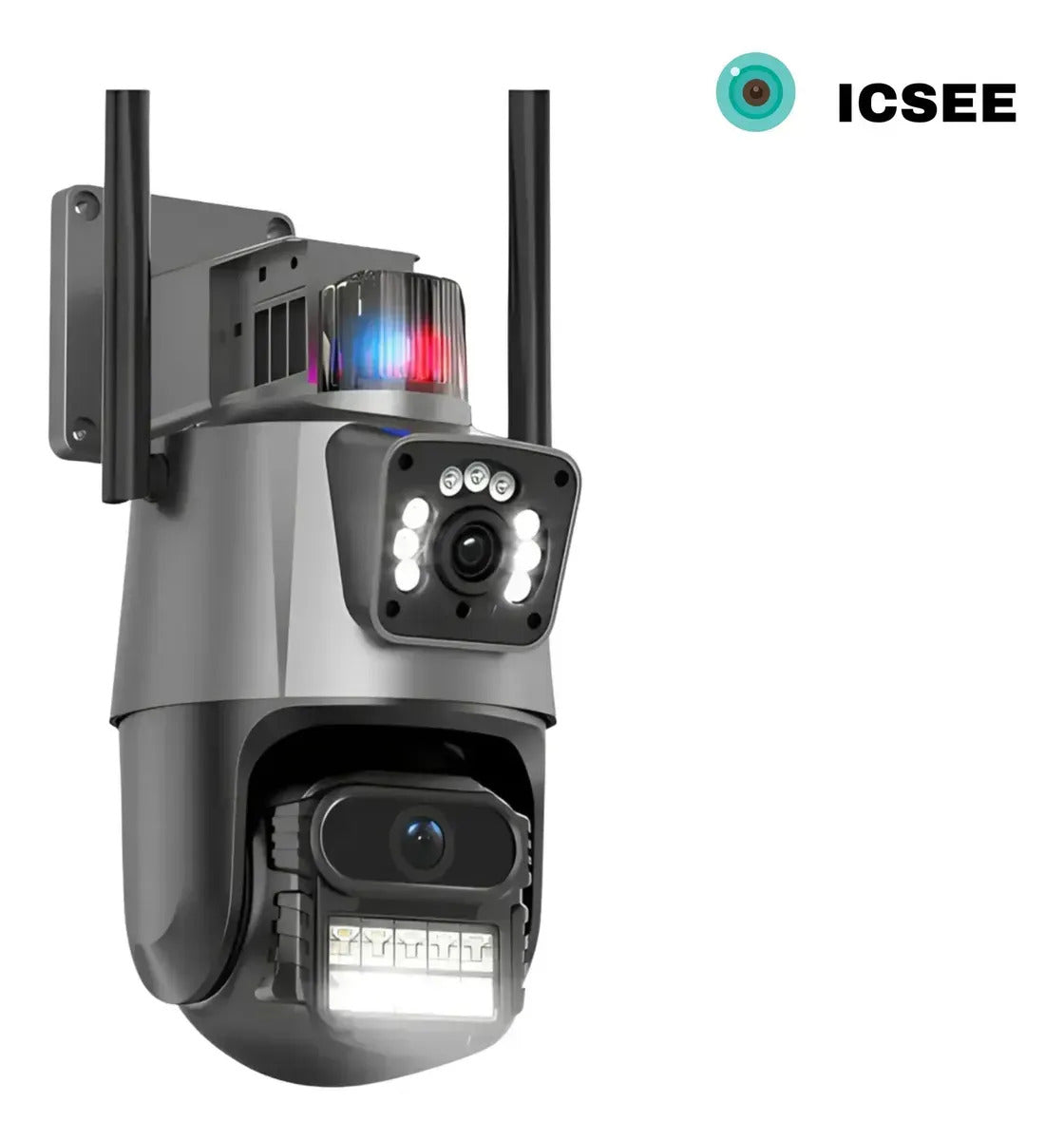 Câmera de Segurança IP Externa Wi-Fi Full HD 1080P com Inteligência Artificial Aitek SIGMA-4922IC