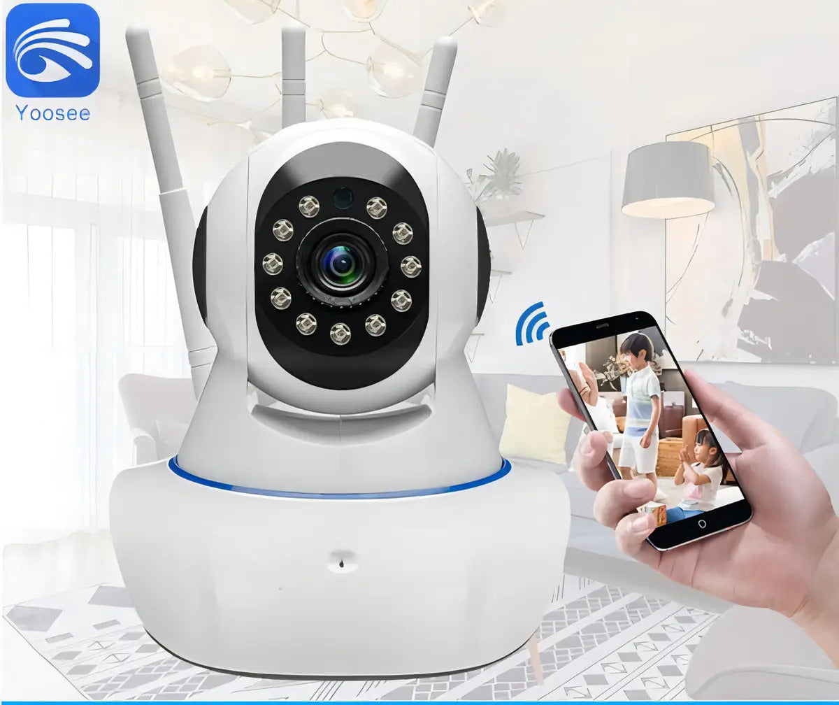 Câmera IP Wi-Fi 3MP Full HD com Infravermelho e Visão Noturna It-Blue SC-B3