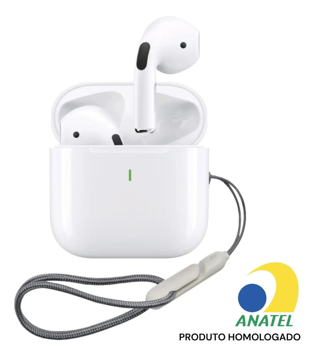 Fone de Ouvido Bluetooth 5.4 Sem Fio In-ear com Microfone e Resistência IPX4 A'Gold FN-BA2