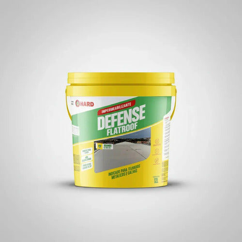 Impermeabilizante Hard Defense Flatroof para Telhado Metálico 12 L – foto 5