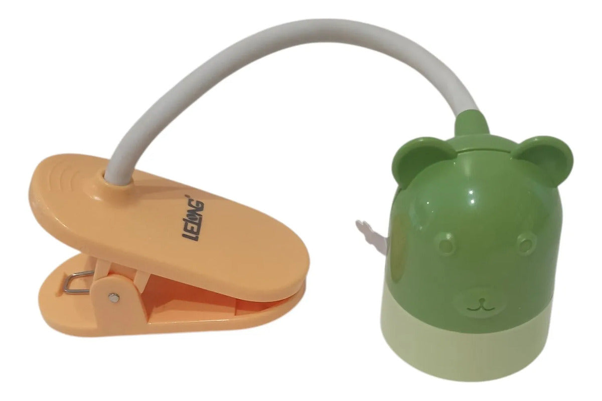 Luminária de Mesa com Clipe e Haste Flexível LED 1W Lelong LE-5834