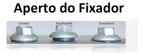 Parafuso Brocante Costura Hard 6mm Hexagonal Hardseal/durs – 100 Peças – foto 6