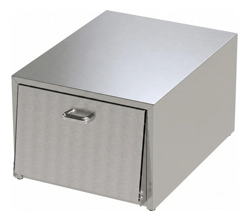 Forno Industrial Pequeno Tampa Inox Baixa Pressão Fast G.
