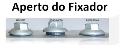 Parafuso Autobrocante Sextavado 14x7/8 Epdm Hardseal – 3000 Peças – foto 3