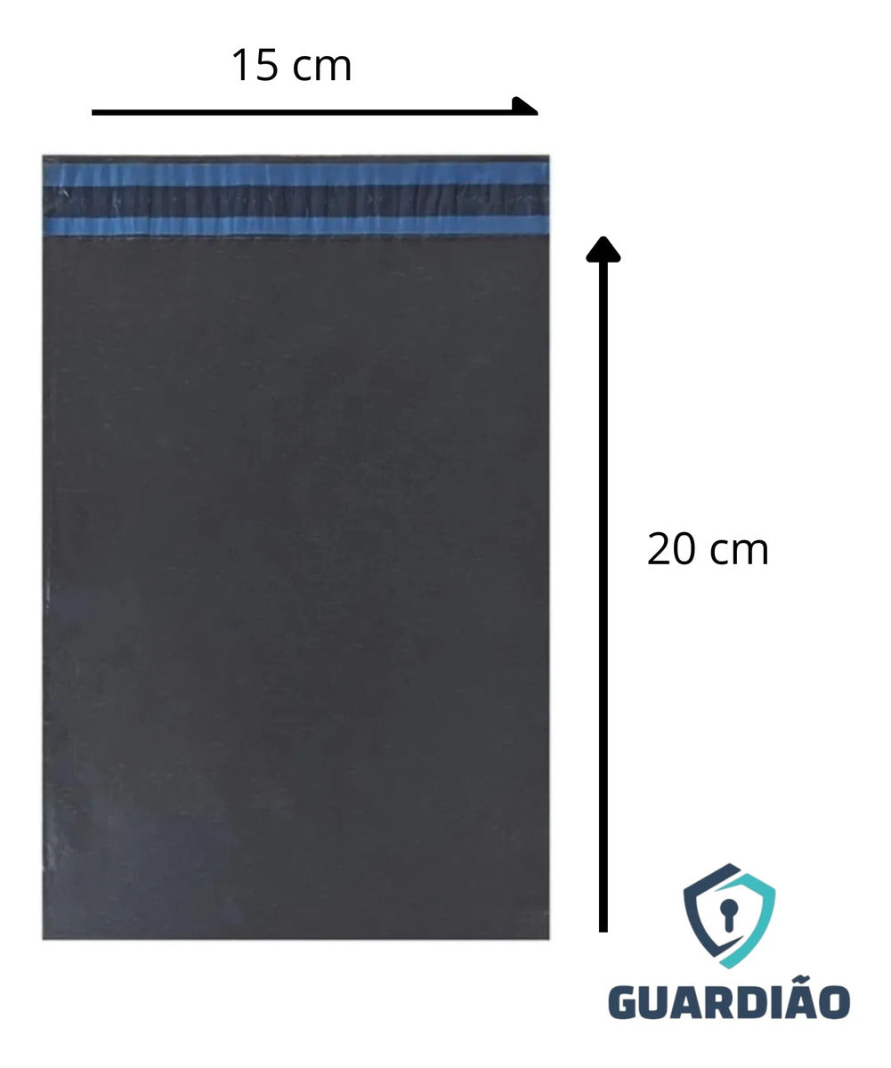 Envelope de Segurança com Lacre Adesivo 15x20 cm - Pacote com 100 Unidades