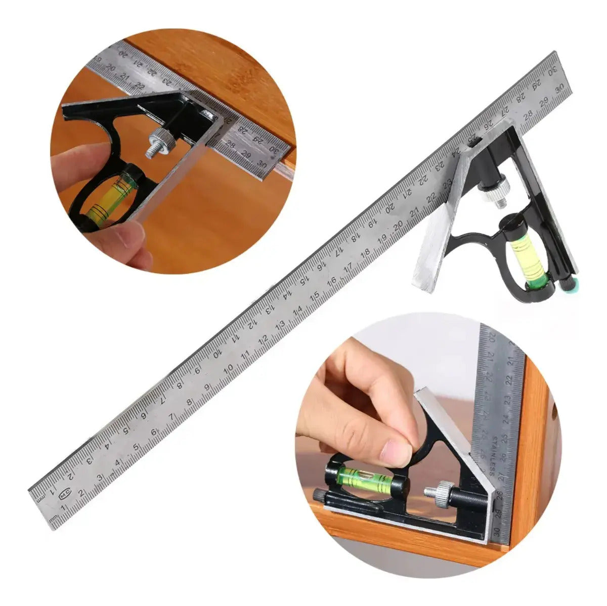 Esquadro Metálico 30 cm Bestfer BFH2376