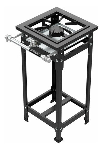 Fogão Industrial 1 Boca 1qs Baixa Pressão Fast Gourmet