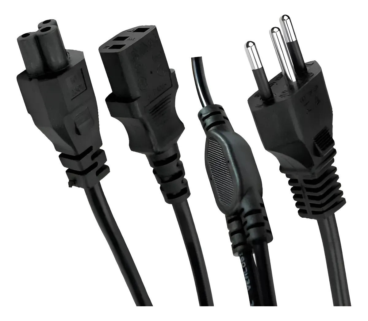 Cabo de Força em Y Tripolar + ATX 1,8 m para Fonte e Equipamentos X-Cell XC-CF-11