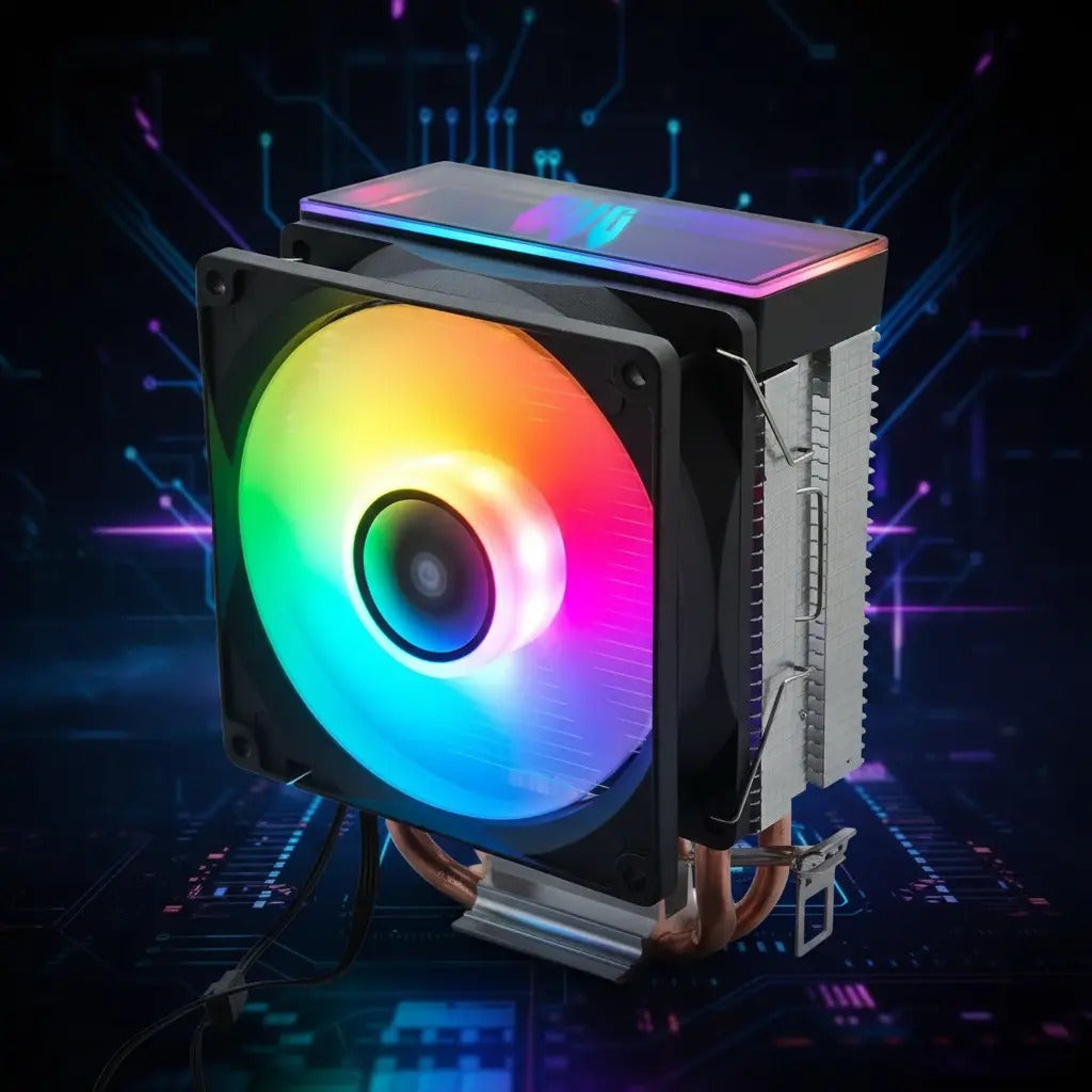 Cooler para Processador CPU 2100RPM 12V 95W RGB Intel e AMD Revenger G-VR353