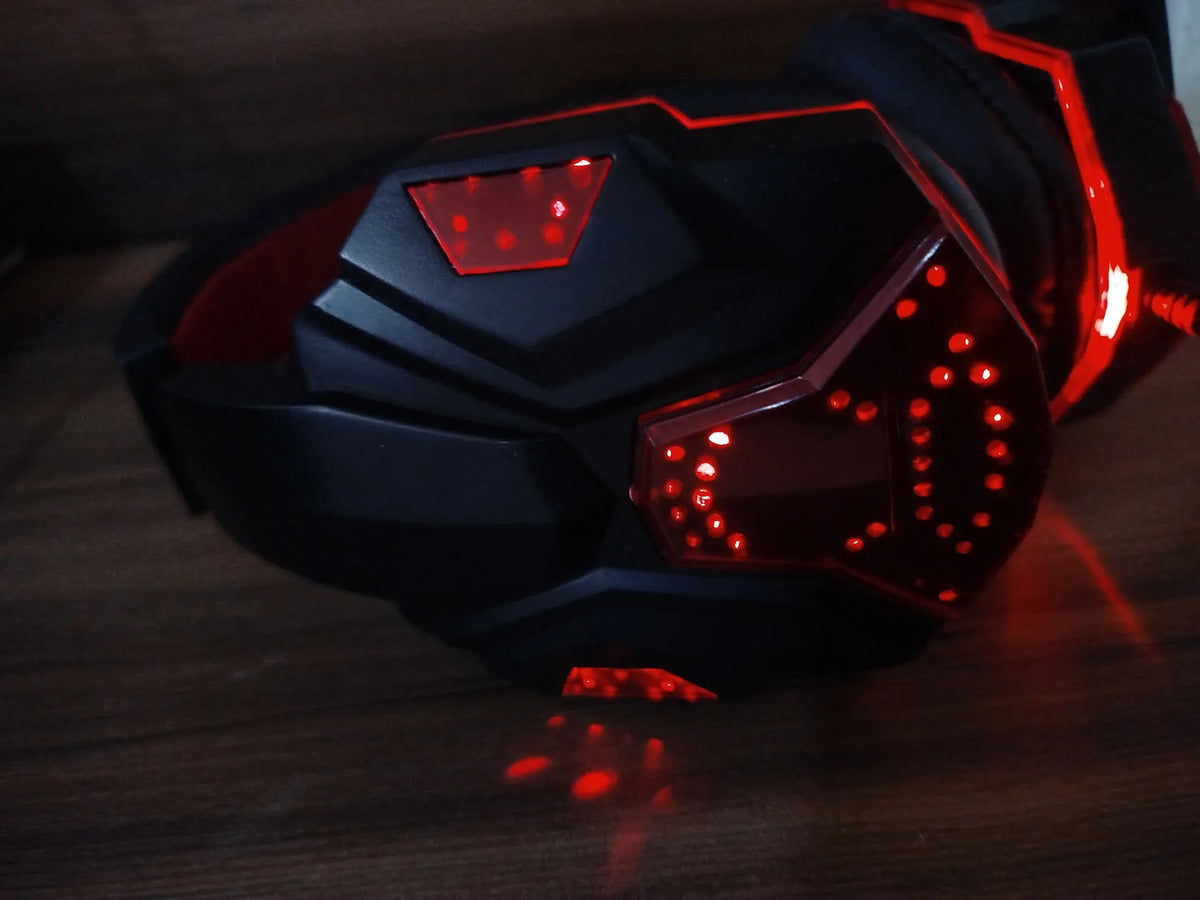 Headset Gamer RGB USB com Microfone e Cabo de 2 m Knup KP-397