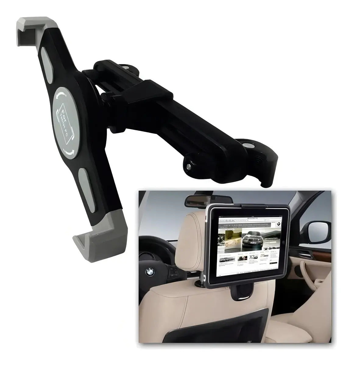 Suporte de Tablet 7 a 10 Polegadas para Encosto de Banco de Carro It-Blue LE-029