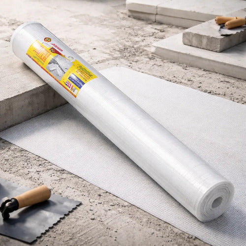Tela De Reforço Flexfelt Pvc - 1,46m X 35m (51m2) Hard Branco – foto 3