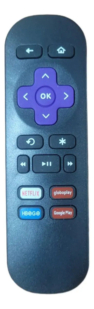 Controle Remoto Compatível com Receptor Roku com Botão Netflix Lelong LE-7146