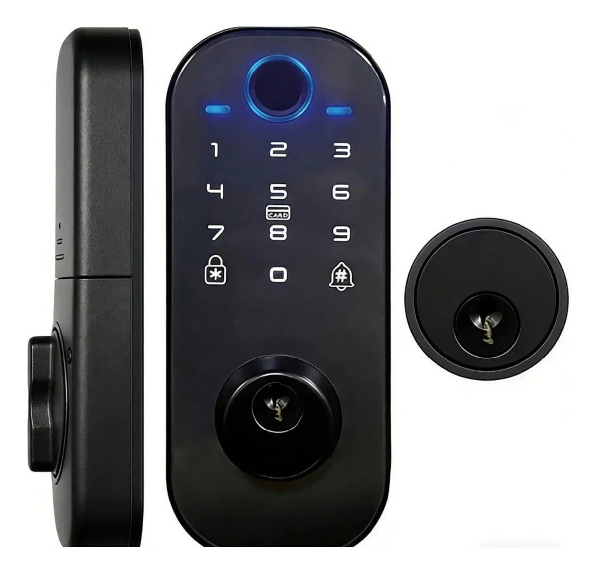 Fechadura Digital de Porta com Impressão Digital, Senha, Cartão e App Aitek Alpha-231