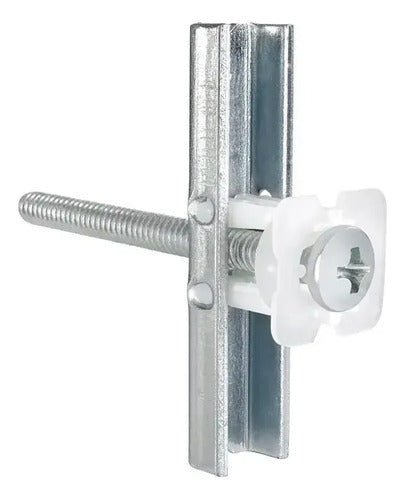 Bucha Strap Toggle 3/8 X4 Zincado Branco Hard – 25 Peças – foto 3