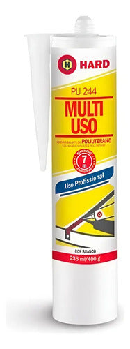Selante De Poliuretano Hard Pu 244 Cinza Limestone Para Uso Geral 235 Ml – foto 1