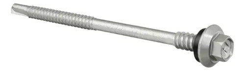 Parafuso Autobrocante Hard Hardseal PB 12-1/4 Sextavado TCP4 EPDM para Telha Sanduíche – 500 Peças – foto 3
