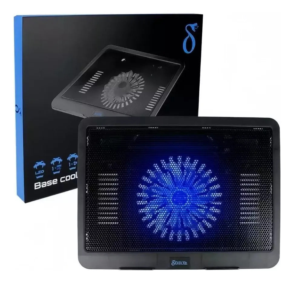 Base Cooler para Notebook até 15,6" com Ventilador RGB Aitek Delta-B1010P