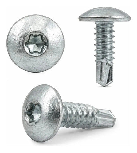 Parafuso Autobrocante Lent Serr Sixlob 1/4x1 Zb Hard – 100 Peças – foto 2