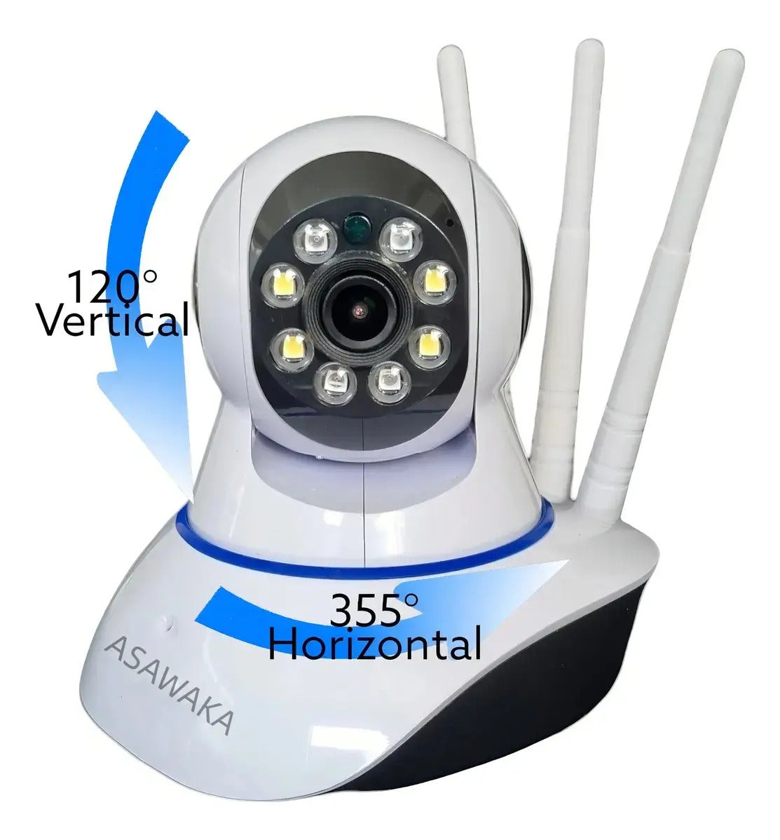 Câmera IP Wi-Fi 3MP Full HD com Infravermelho e Visão Noturna It-Blue SC-B3