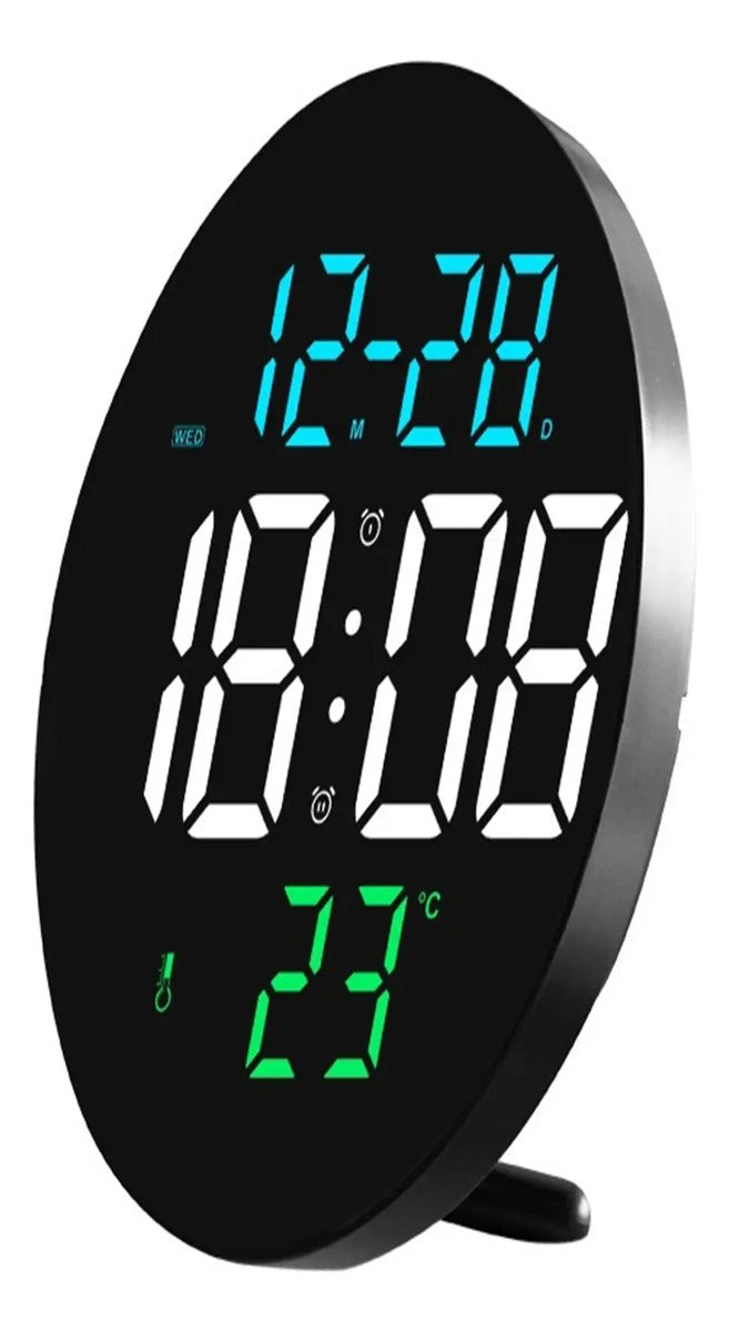 Relógio de Parede Digital com Controle Remoto Lelong LE-2162