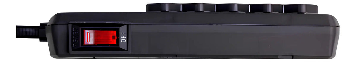 Filtro de Linha com 5 Tomadas Tripolar 1m 10A Force Line 0060500116