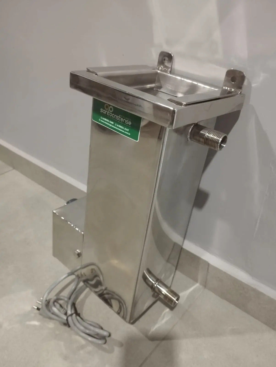Esterilizador De Facas Elétrico Inox P/ 02 Facas Inox 304