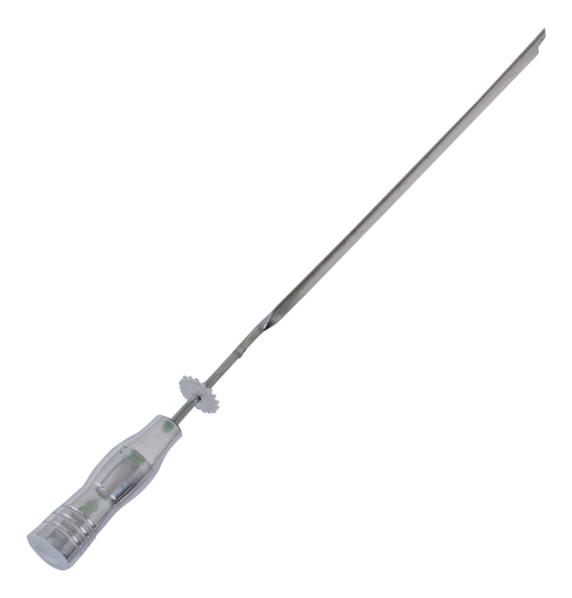 Espeto Espada Engrenagem De Grill Giratorio E Suporte Inox