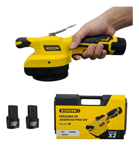 Máquina de Assentar Piso 100 mm 12V Bomvink BOM-9737