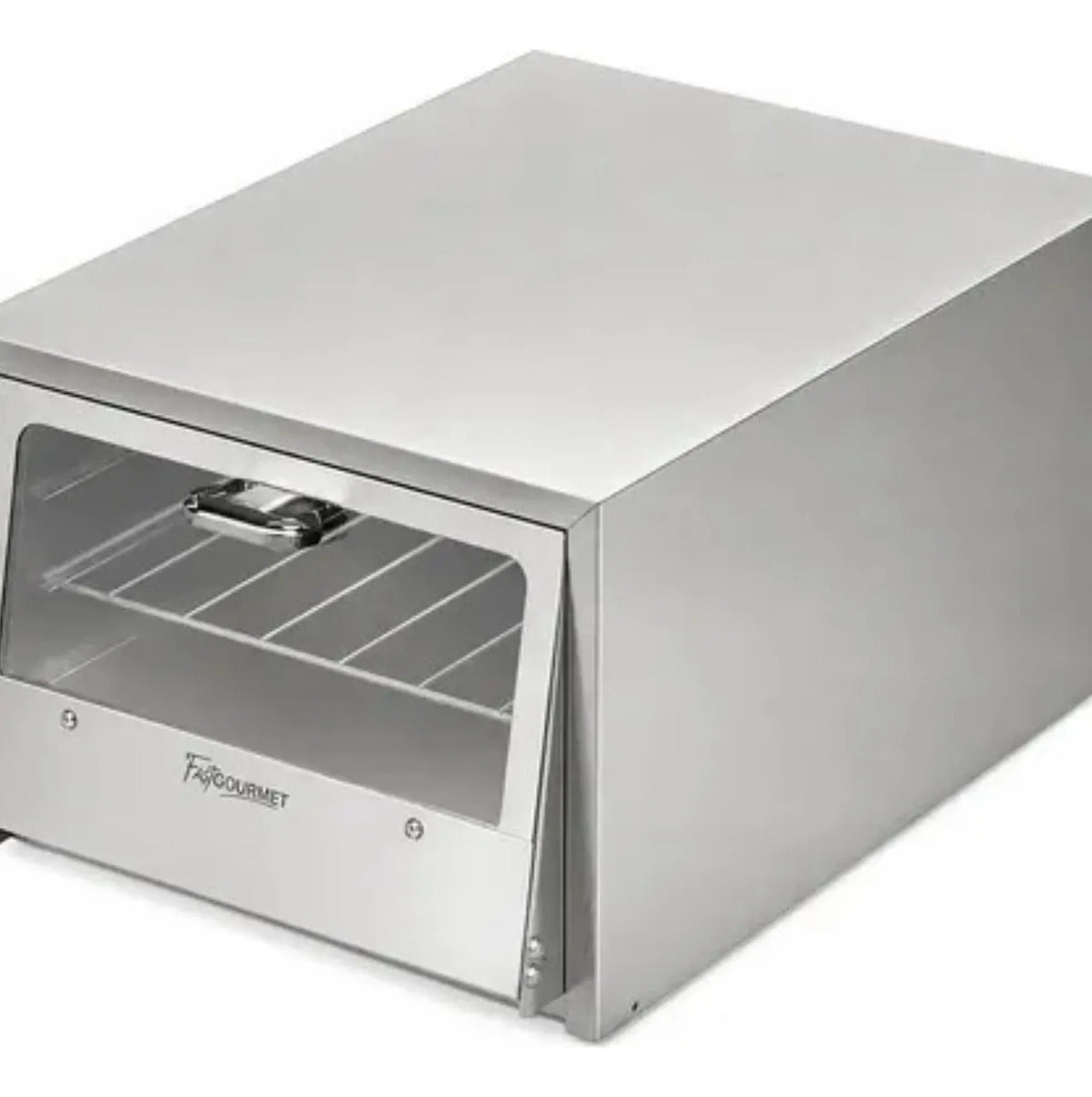 Forno Industrial Médio Inox C/ Tampa De Vidro Bp Fast Gourme