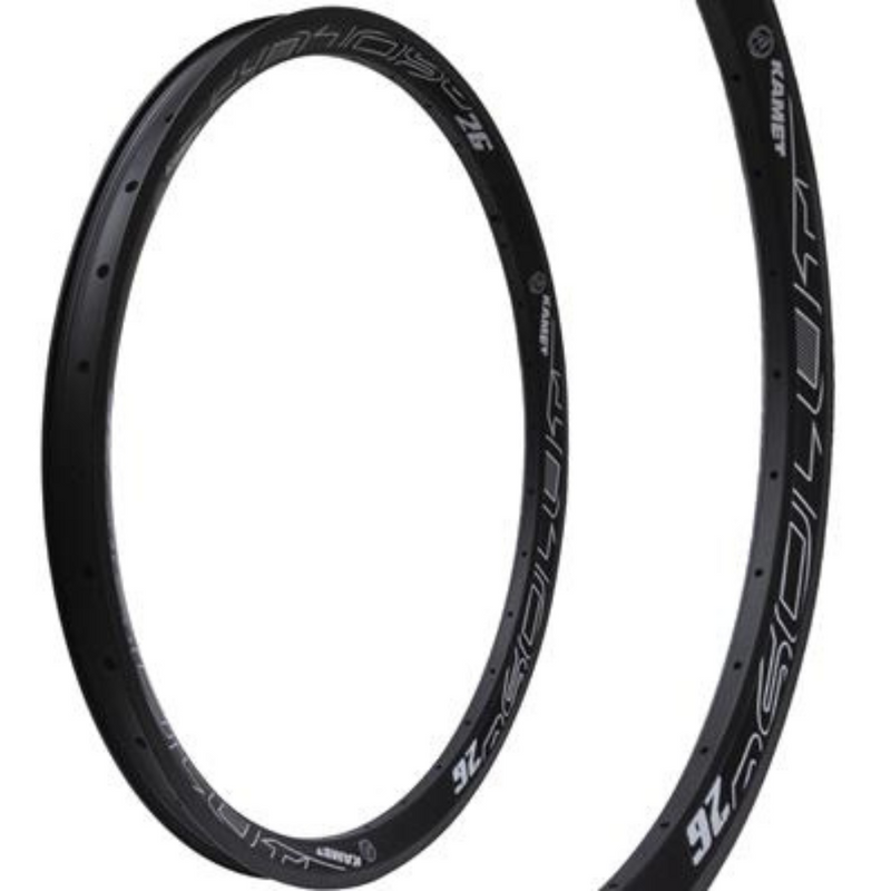 Aro Absolute Kamet 26x32f. Preto, Em Alumínio, Somente Para Freio A Disco, Para Downhill, Enduro E Freeride