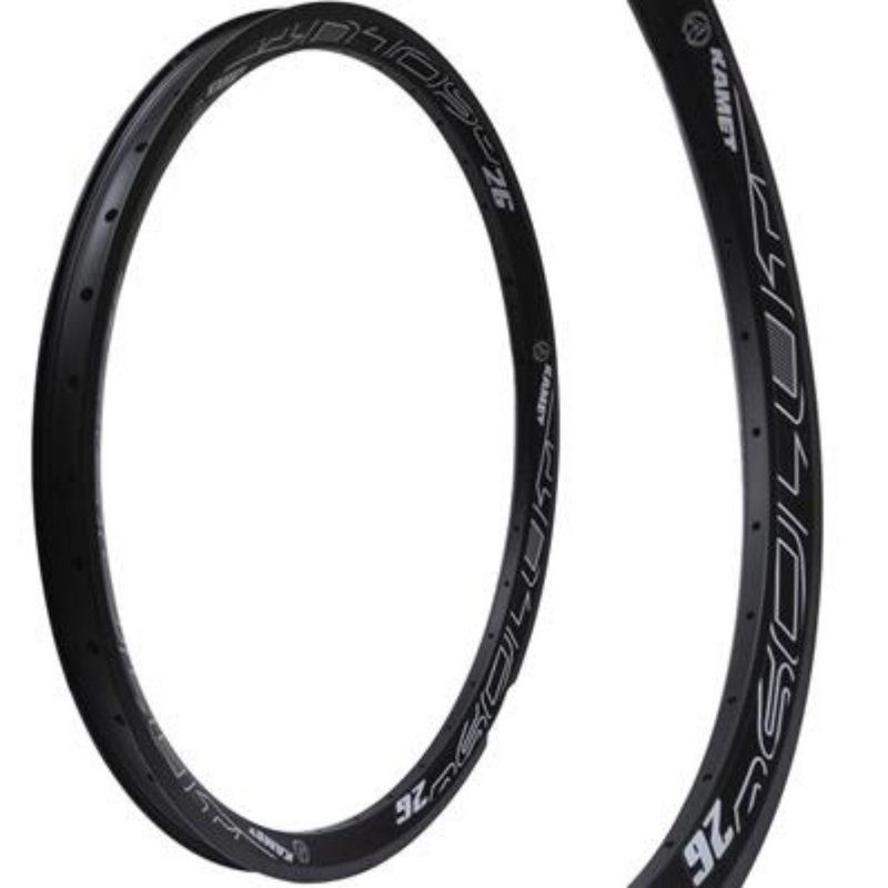 Aro Absolute Kamet 26x36f. Preto, Em Alumínio, Somente Para Freio A Disco, Para Downhill, Enduro E Freeride