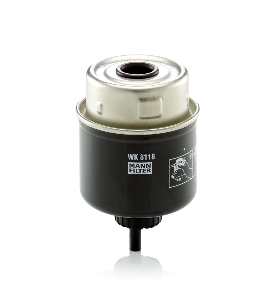 Filtro de Combustível Mann-filter WK8118 John Deere 5065 E/5055 E/5605 4X2/6110 E/6125 E/5425N/5705 4X2/5303 4X4/5303 B 4X2/5403 4X4/5705 4X4